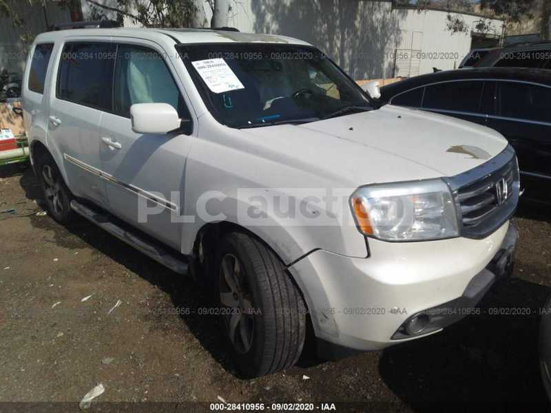 Honda Pilot 2012 From United States Plc Auction Plc Auction 2763